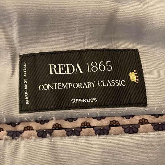 Hart Schaffner Marx Grey Plaid Sport Jacket Super 130’s. Size 42 L. - Picture 7 of 9